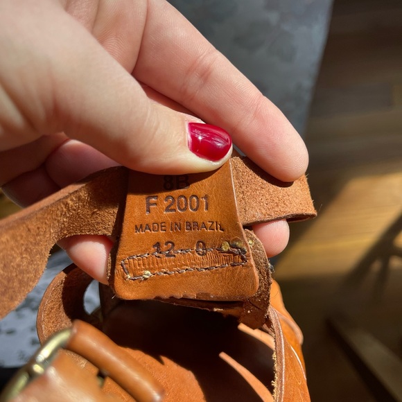 Vintage Cole Haan Leather ‘Fisherman Sandals’ - Picture 5 of 6